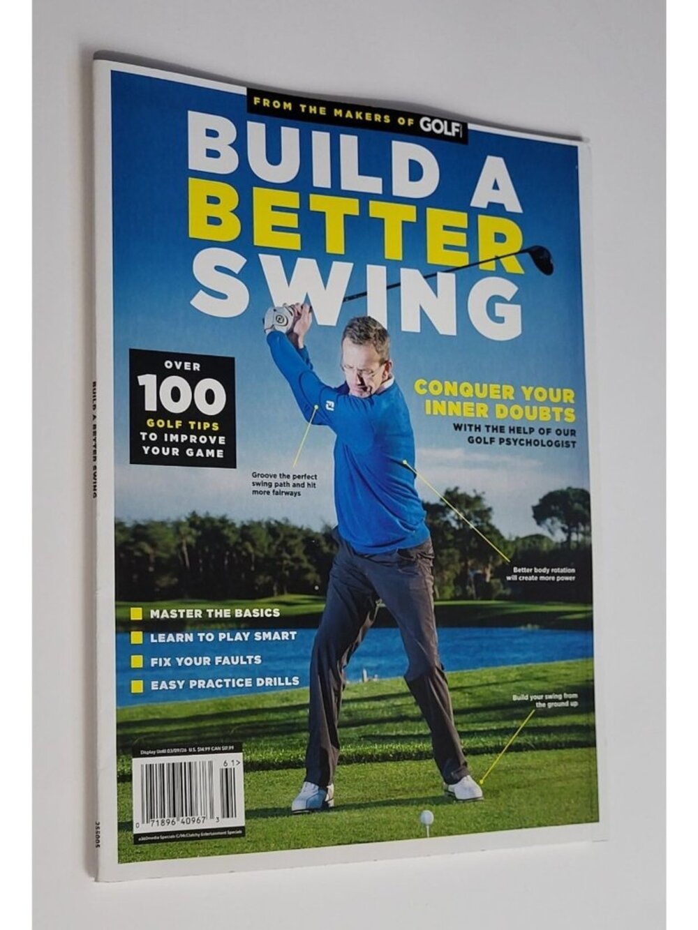 Build A Better Swing Golf Instructional Magazine 100+ Tips Improve Game 2026